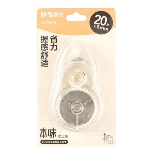 晨光（M&amp;G）  ACT52311 修正带 20m*5mm 3卡/盒 (单位:盒) 白色