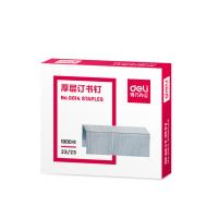 得力（deli） 0014 厚层订书钉 23/23 1000枚/盒 5盒/组 1组 (单位:组)