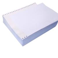 得印（befon） 241-2 80列 打印纸 二联整张 撕边 600页/箱 （单位:箱） 彩色