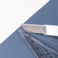 得力（deli） 2012 小号美工刀片 9mm 10片/盒(单位：盒)