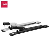 得力（deli） 0334 长臂订书机 装订20张(单位：台) 黑色/灰色随机