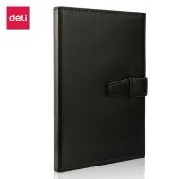得力（deli） 3335 商务会议记事本 25K 120张(单位：本) 黑色