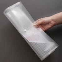 晨光（M&G） ADM94516A 文件袋 A4 方格纽扣袋 12个/包 （单位:包） 白色