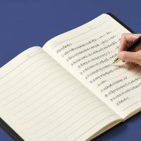 齐心（COMIX）CK5864 时光系列优质商务皮面本 B5/98张（单位：本）黑色 新老包装随机发货