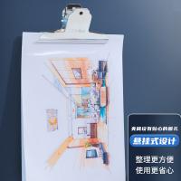 晨光（M&G） ABS92639 长尾夹 145mm山形 不锈钢 2个 （单位:组） 银色