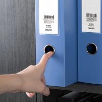 得力（deli） 5604 商务档案盒 A4 75mm 蓝色（单位：个）