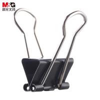 晨光（M&G） ABS92730 长尾夹 19mm 12只/盒 （单位:盒） 黑色