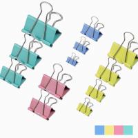 得印（befon） 4280 长尾夹 32mm中号 24只/筒 （单位:筒） 彩色