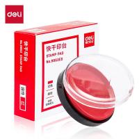 得力（deli） 9863ES 快干印台 82mm(单位：只) 红色