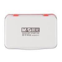 晨光（M&G） AYZ97517 秒干印台 120*80*20mm （单位：个) 红色