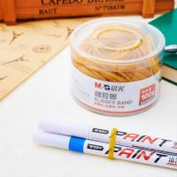 晨光（M&G） ASC99334 橡胶圈 100g 黄色 (单位:筒)