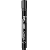 得力（deli） S550 记号笔 10支/盒 （单位:盒） 黑色