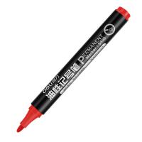 得力（deli） S550 记号笔 10支/盒 （单位:盒） 红色