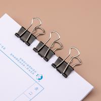 齐心（COMIX） B3609 长尾票夹 19mm 12只/盒（单位：盒） 新老包装随机发货 黑色