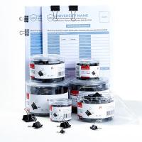 齐心（COMIX） B3609 长尾票夹 19mm 12只/盒（单位：盒） 新老包装随机发货 黑色