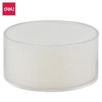 得力（deli） 9102 海棉缸  74*36mm (单位:个) 适用于办公财务、银行 白色