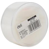 得力（deli） 9102 海棉缸  74*36mm (单位:个) 适用于办公财务、银行 白色