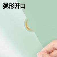 得力（deli） 拉杆夹 A4 5538 10只/套 (单位:套) 蓝色