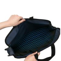 得力（deli） 63753 拉链袋 390*300*60mm 蓝色 (单位:个)