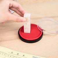 得力（deli）9863ES 快干印台 产品规格：81.5×21.5mm 保质期24个月 (单位：只) 红色
