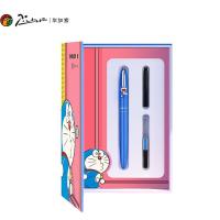 毕加索（pimio） 931 哆啦A梦特制联名限定钢笔套装 钢笔*1+吸墨器*1+墨囊*3+主题卡片*1 铱金笔(EF尖) 宝石蓝（单位：盒）