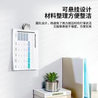 得力（deli） 9531 山形铁票夹 145mm  (单位：包) 银色