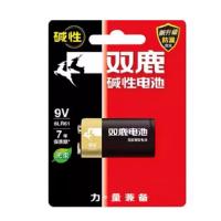 双鹿 9V/6LR61 碱性电池 26x48mm  (单位：卡 )