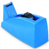 得力（deli） 812 胶带座 220*85*120mm 适用胶带宽度 ≤24mm 大号(单位：个) 蓝色