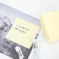 得力（deli） 21510 百事贴 76mm*76mm-400页 黄色 (单位:包)