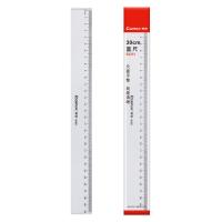 齐心（COMIX） B3251 刻度直尺 30cm （单位：把) 透明