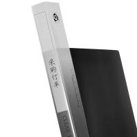 齐心（COMIX） PF30AK 超省钱资料册 A4 30袋（单位：个） 黑