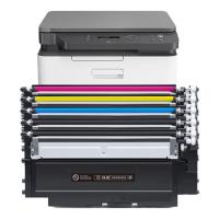 绘威 W2080A 大容量易加粉套装 2黑3彩 打印页数11300页 （单位：套）适用惠普178nw硒鼓 179fnw 150a 150nw 150w 179nw 179fwg 179nwg 2黑3彩