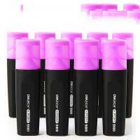 得力（deli） S600 荧光笔 109*31*141mm 10支/盒  (单位：盒 )紫色