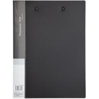 齐心（COMIX） AB600A-W 双强力文件夹 A4 235*315*21mm（单位：个） 黑色