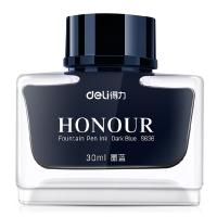 得力（deli） S636钢笔墨水30ml（单位：盒）墨蓝