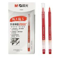 晨光（M&G） AGPV3401 签字笔 12支/盒 （单位:盒） 红色