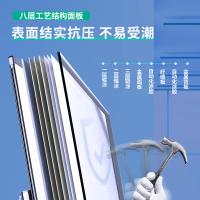 得力（deli） 8786 A型架会议白板 900ｘ1800mm（单位：块）黑色