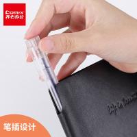 齐心（COMIX） C5851 优选系列软皮面本 A5 98张/本（单位：本)黑色