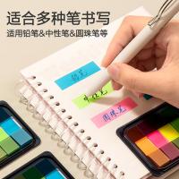 得力（deli） 9060 索引贴 12*44mm 100张(单位：包) 混色