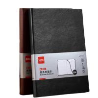 齐心（COMIX） C5818 商务皮面本 25K 160张（单位：本)  新老包装随机发货 黑
