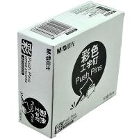 晨光（M&G） ABS92605 PP盒装彩色工字钉 35枚/盒  （单位：盒）