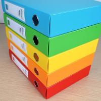 百利文 B955 彩色档案盒 A4 55mm(单位：个) 绿色