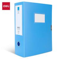 得力（deli）5626ES档案盒规格:A4 颜色:蓝色 材质:PP 厚度:100mm(单位：个)