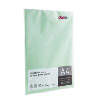 得力（deli） 7391 彩色复印纸 A4 (210mmx297mm) 浅绿色 100张/包 70g (单位:包)