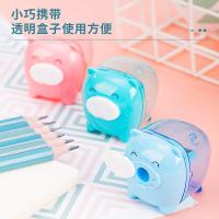 得力（deli） 0557 珍宝猪卷笔刀 手动  (单位：盒） 混色