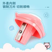 得力（deli） 0557 珍宝猪卷笔刀 手动  (单位：盒） 混色