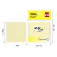 得力（deli） 9076 百事贴 76ｘ76mm（单位：包）黄色