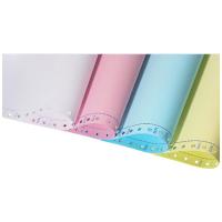 龙仕康 LSK241-1-3 电脑打印纸 一联三等分 1000页/箱(单位：箱) 彩色