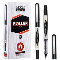 宝克（BAOKE） BK110 直液式子弹头走珠笔 0.5mm 12支/盒  (单位：盒 )黑色