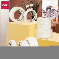 得力（deli） 30669 美纹纸胶带 15mm*20Y*145um 10卷/筒（单位：筒）白色